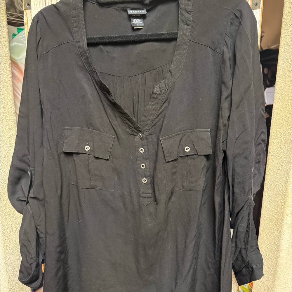 Torrid Charcoal Gray Top